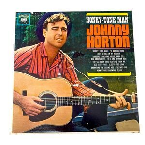 VINTAGE JOHNNY HORTON HONKY-TONK MAN LP 12” COUNTRY VINYL RECORD